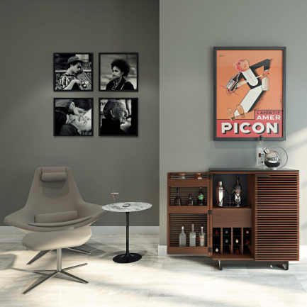 Corridor 5620 Modern Home Bar Cabinet