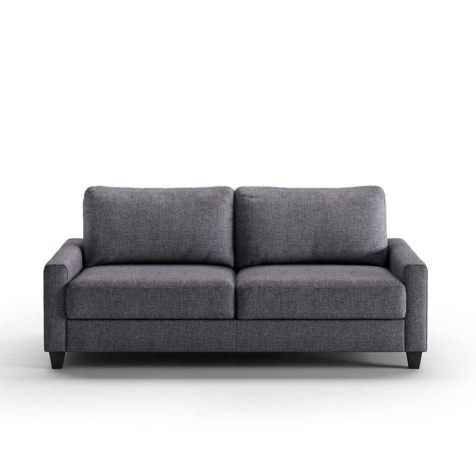 Nico Queen Size Sleeper (Rene 04 Fabric, Walnut)