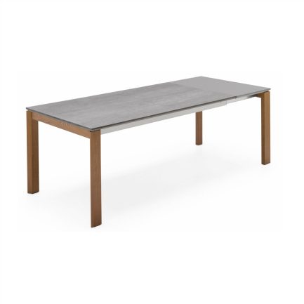 Eminence 51-70x35" Extendable Ceramic Top Table
