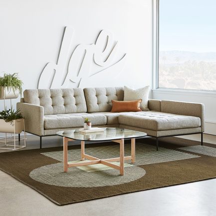 Towne 84x71.5" Bi-Sectional