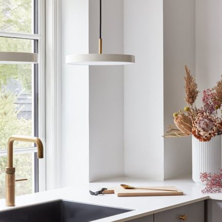 Asteria Mini Pendant Steel Top