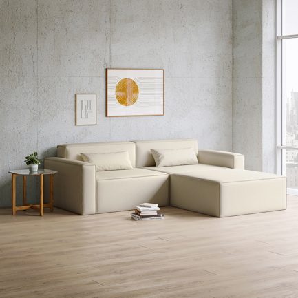Mix Modular 88x76" 3-Piece Sectional