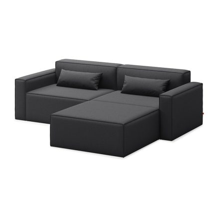 Mix Modular 88x76" 3-Piece Sectional