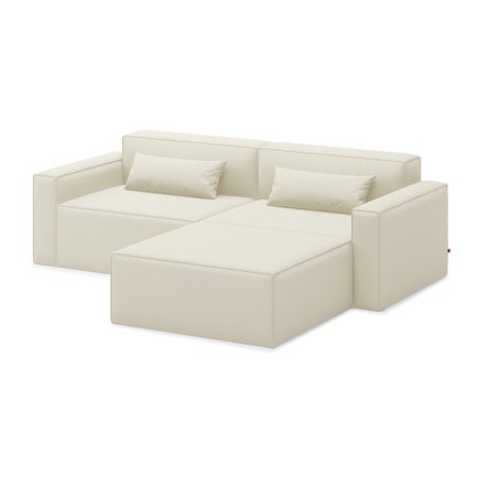 Mix Modular 88x76" 3-Piece Sectional