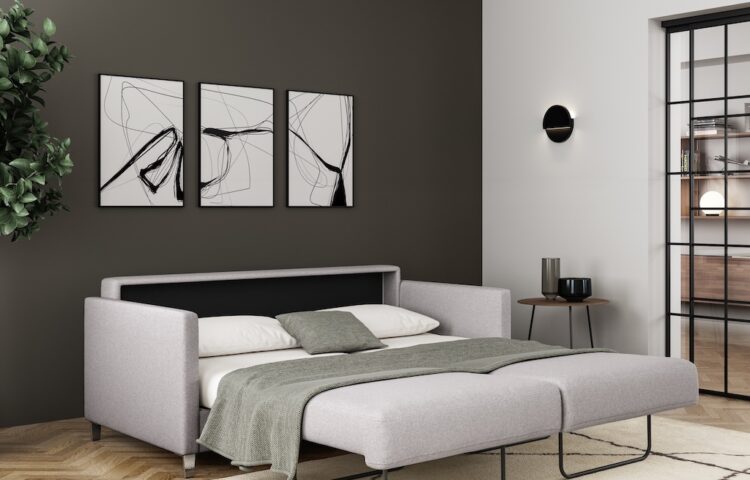 luonto elfin sleeper sofabed open
