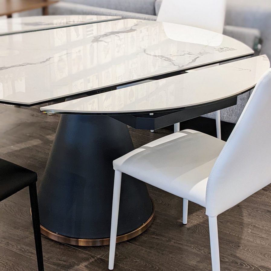lyon extension table round