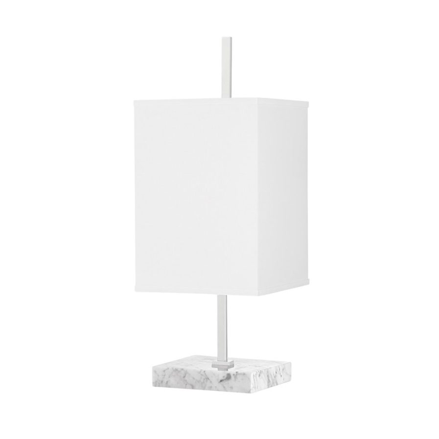 mikaela small table lamp polished nickel
