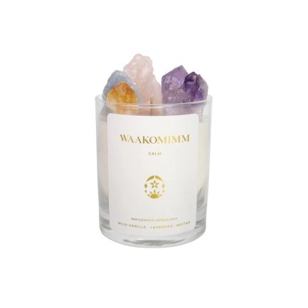 WAAKOMIMMCRYSTAL Calm Ritual Candle 900x