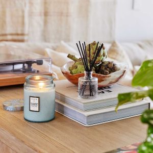 california summer reed diffuser large glass jar candle