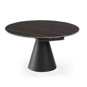 Nantes round extending diningtable