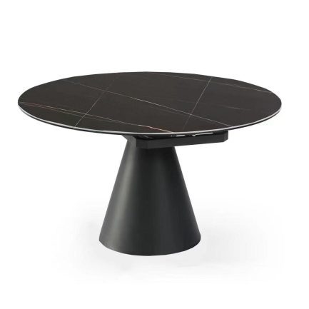 Nantes round extending diningtable
