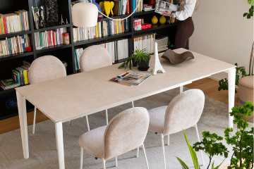 arctic extendable table by connubia