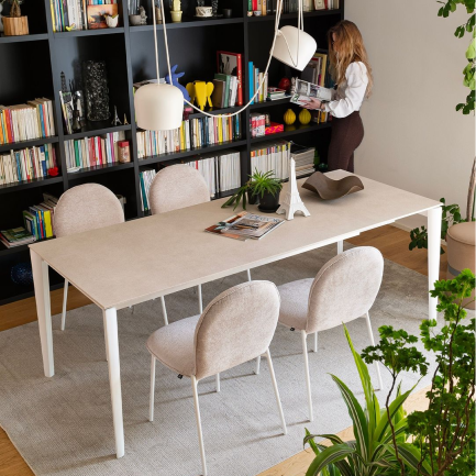 arctic extendable table by connubia