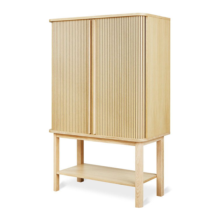 Ledger Tall Cabinet VintageOak P01 Ledger Tall Cabinet VintageOak P01