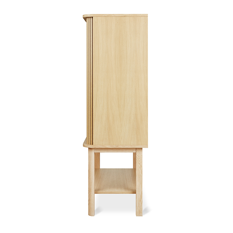 Ledger Tall Cabinet VintageOak P04 Ledger Tall Cabinet VintageOak P04