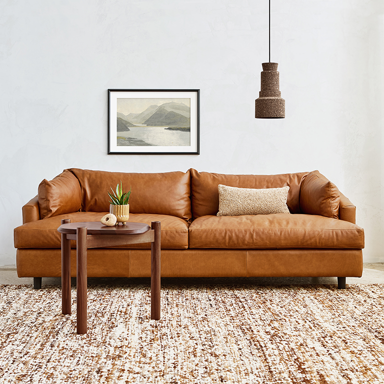 Thalia Sofa Tucson Sienna Leather L01 Thalia Sofa Tucson Sienna Leather L01