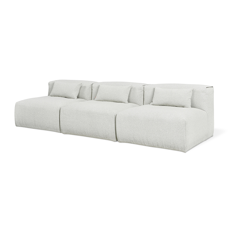 Nest Modular 3-Piece Armless Sofa