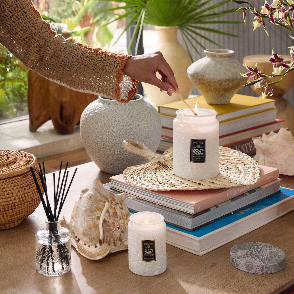 Tahitian Coconut Vanilla Large Jar Candle