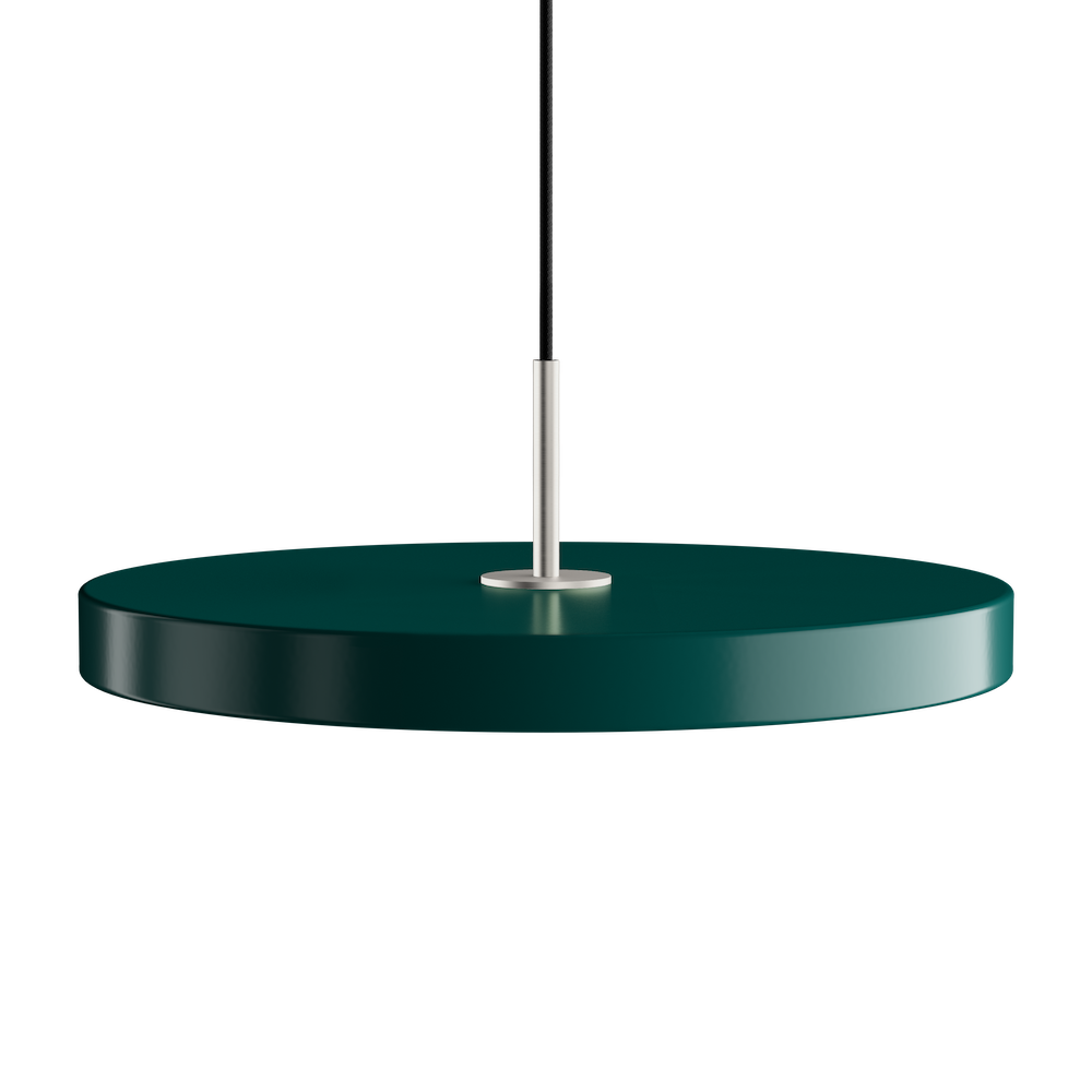 Asteria Medium Pendant Steel Top