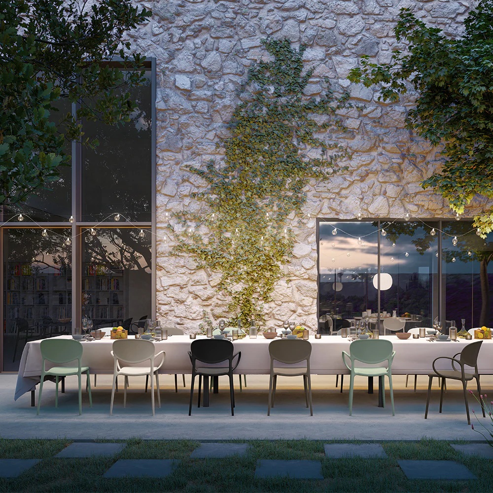 Abby Stackable Armchair