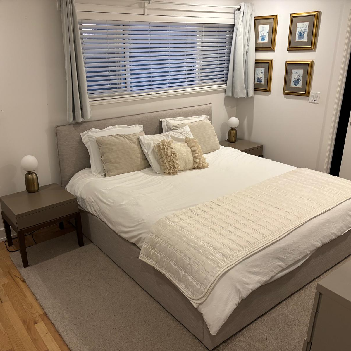 Harlow King Storage Bed