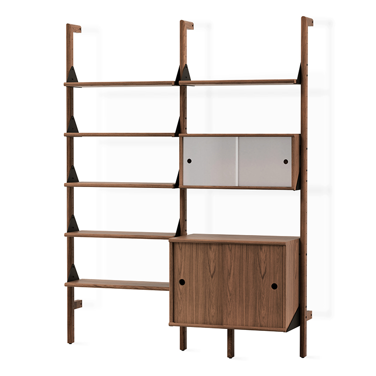 Branch 2 Multi Storage Unit Walnut Black Walnut P01