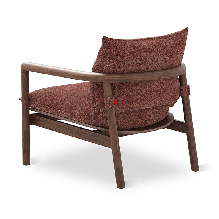 Humber Chair Regency Beet & Natural Walnut P04 Humber Chair Regency Beet & Natural Walnut P04