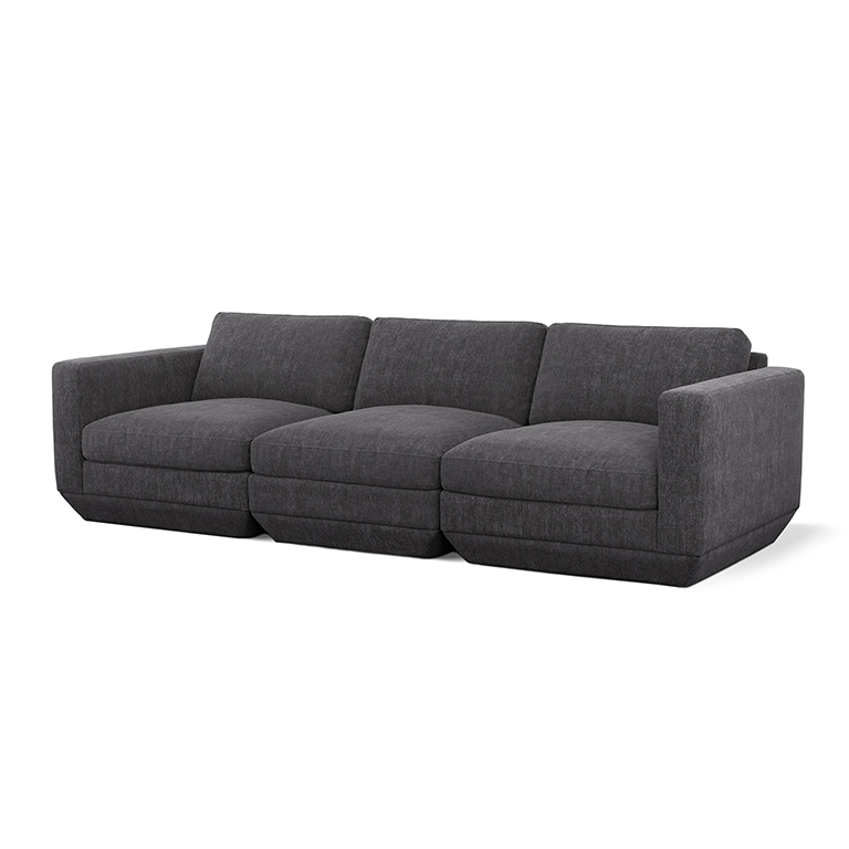 Podium 102" 3 Piece Sofa