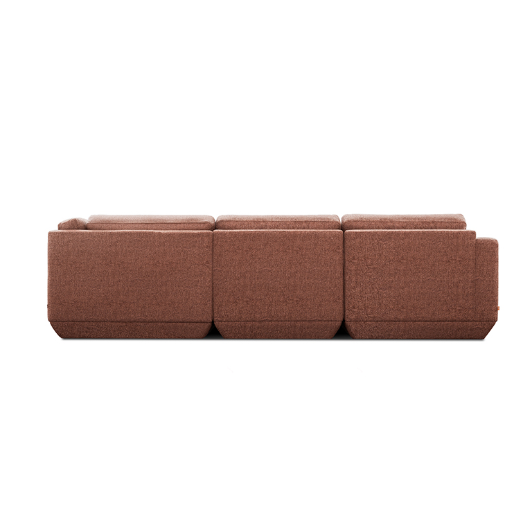 Podium Modular 4PC Lounge Sectional A RF Regency Beet P04 Podium Modular 4PC Lounge Sectional A RF Regency Beet P04