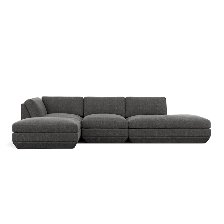 Podium 104x92" 4-Piece Lounge Sectional B
