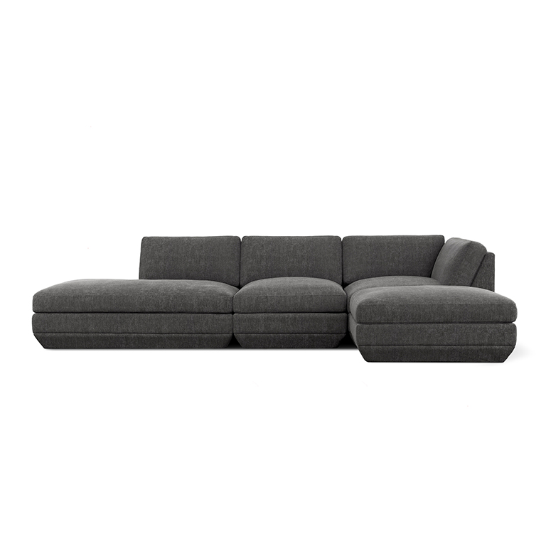 Podium 104x92" 4-Piece Lounge Sectional B