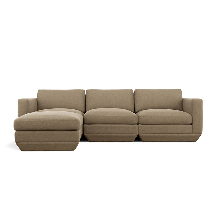 Podium 102x76" 4-Piece Sectional