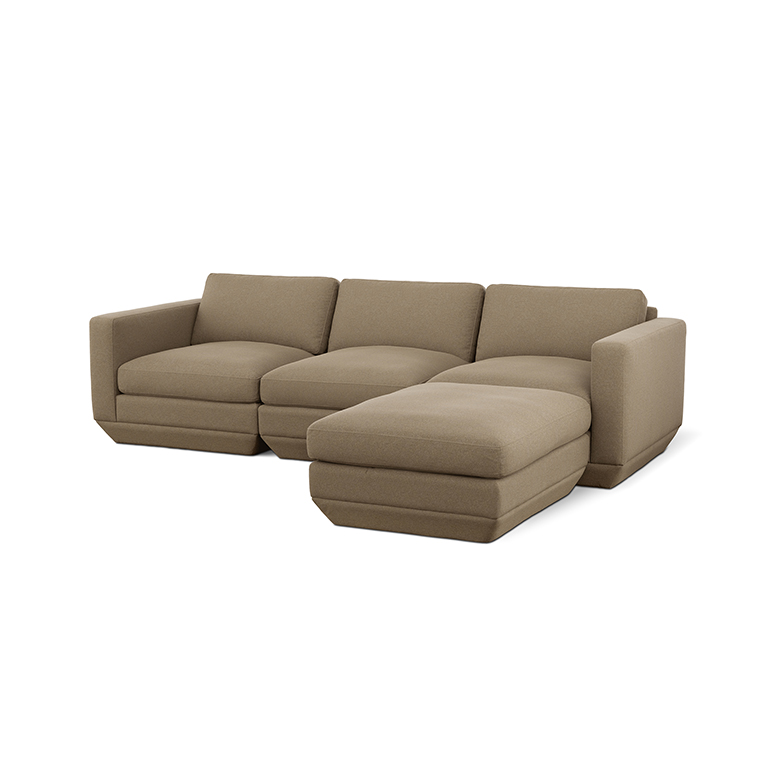 Podium 102x76" 4-Piece Sectional