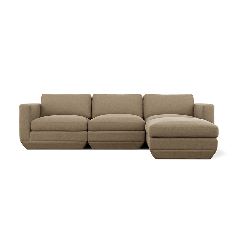 Podium 102x76" 4-Piece Sectional