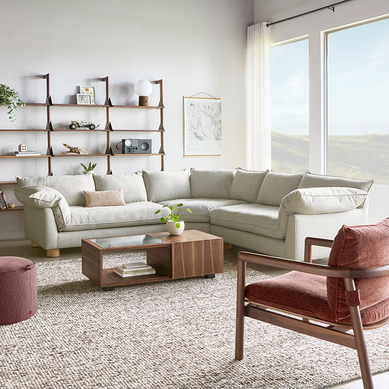 Zoe 115x115" Bi-Sectional